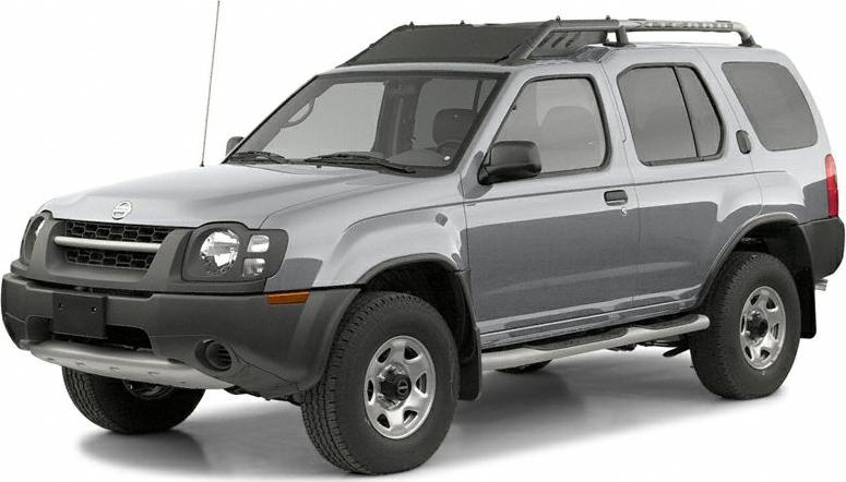 Front side view of SUV with roof rack and off-road features