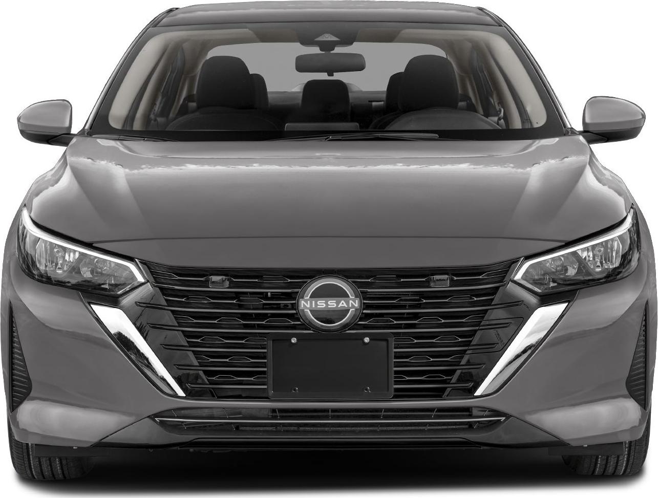 Front view with updated grille and sleek headlights