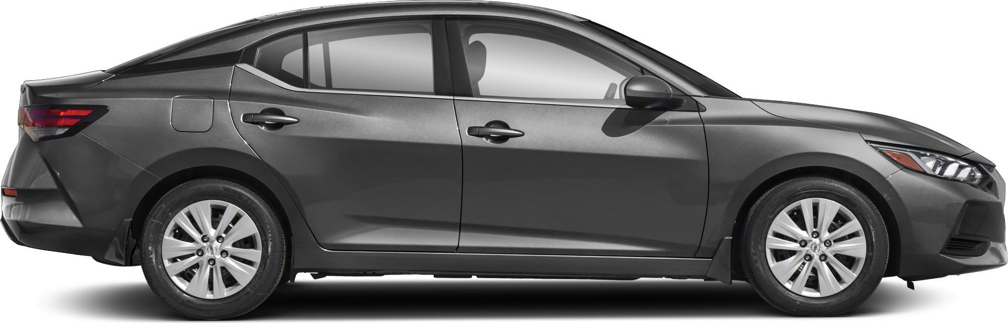 Side profile and alloy wheel design of a modern sedan