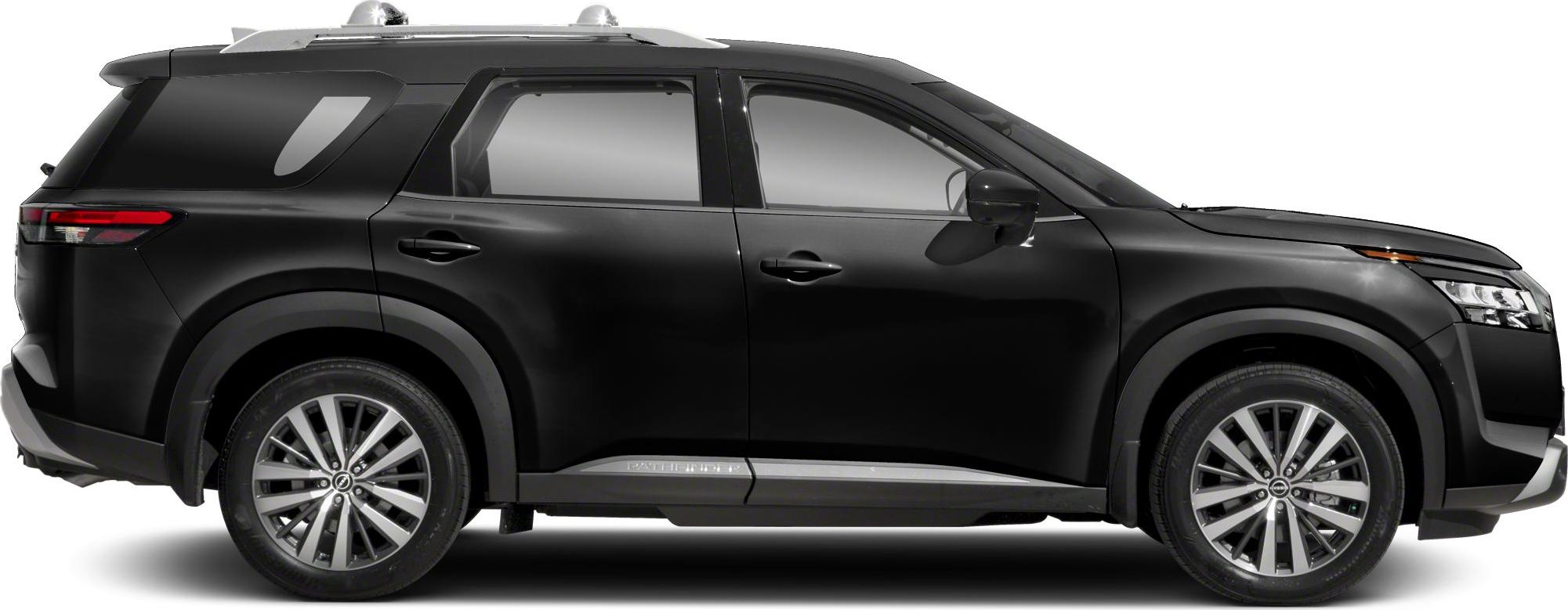 Sleek SUV side profile with clean lines and alloy wheels