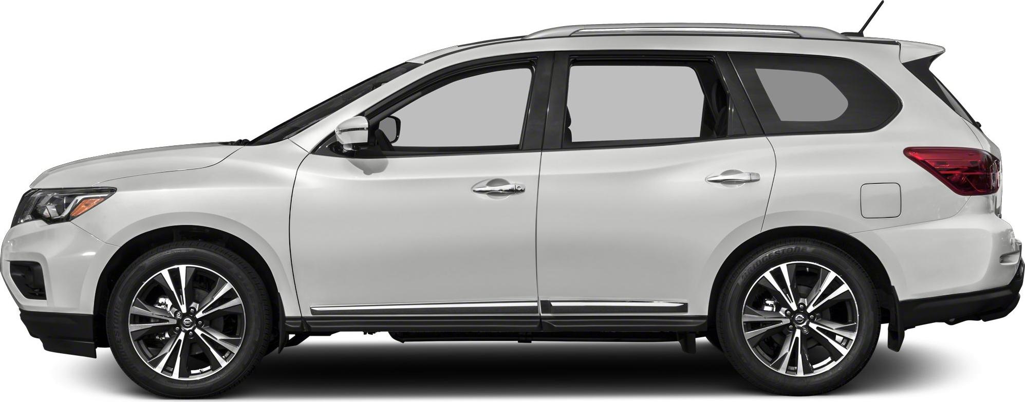 Side profile with alloy wheels of an SUV