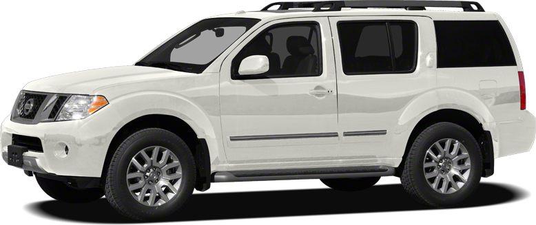 White midsize SUV side profile with roof rails and alloy wheels
