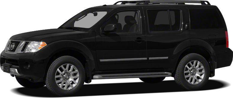 Side view of black SUV with alloy wheels and roof rails