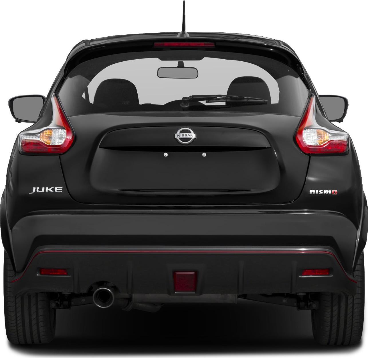 Rear view with sporty taillights and compact hatchback design