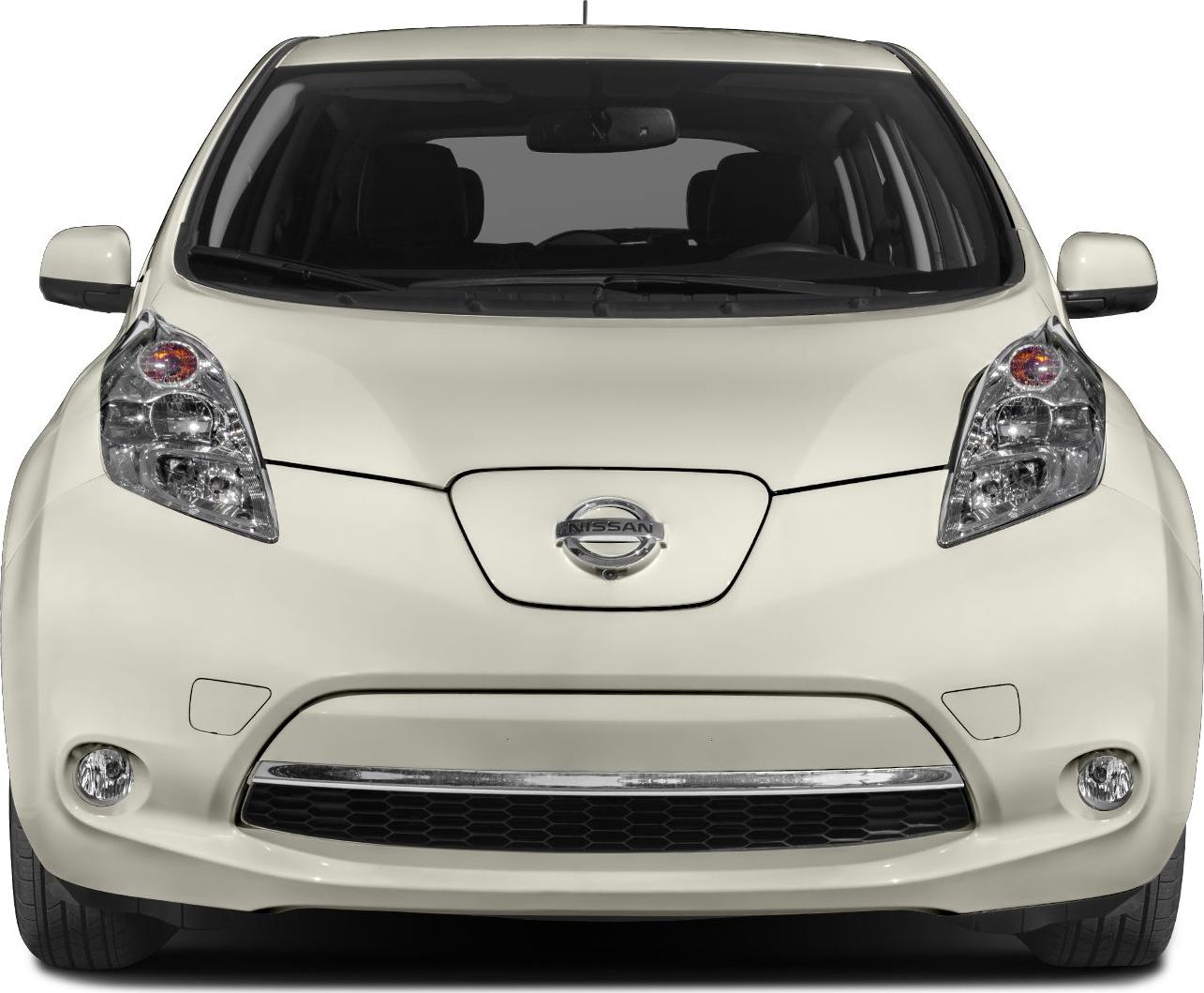 Front view with high-set headlights and central emblem panel