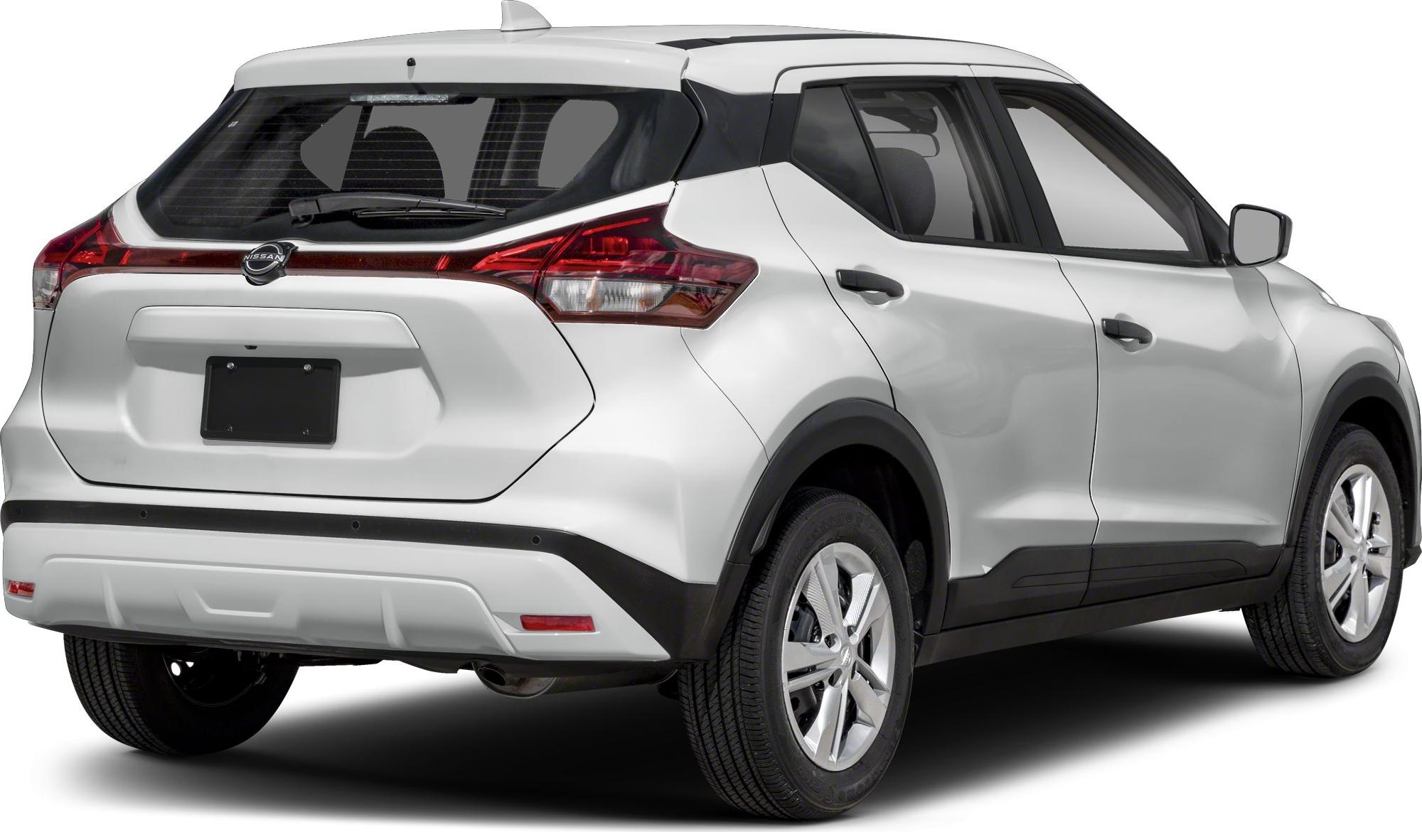 Rear side view showing modern tail lights and rear windshield.