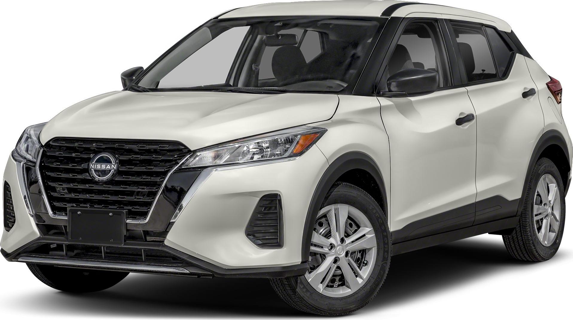 Front-side view of an SUV with sharp headlights and black grille.