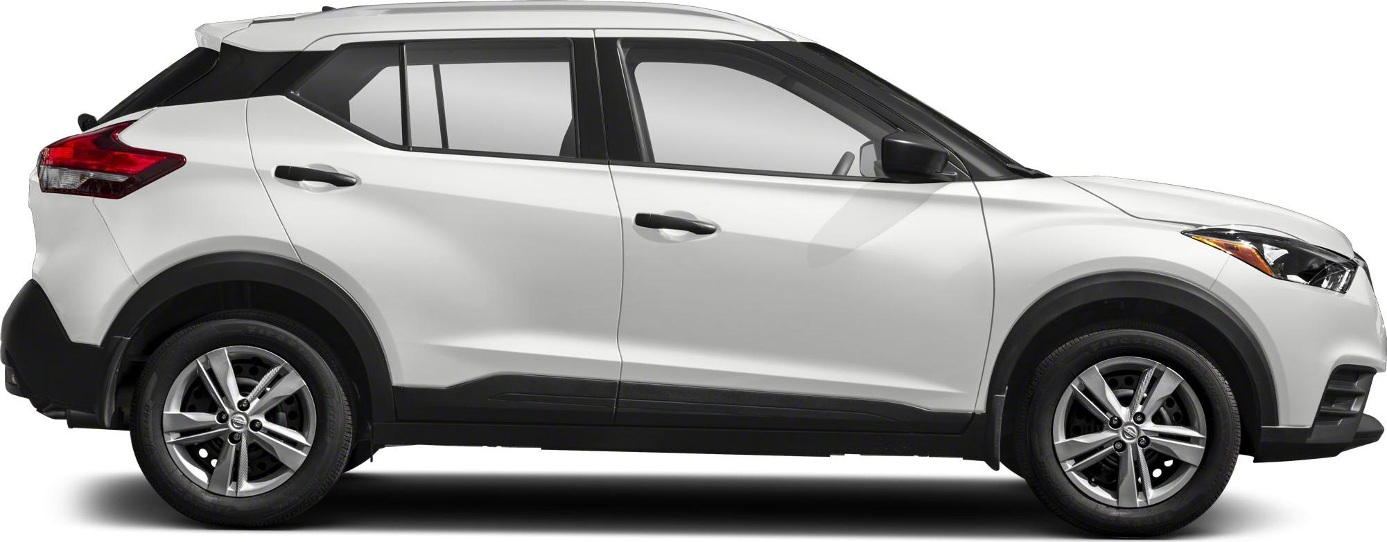 Side profile of a sleek compact SUV with aerodynamic design