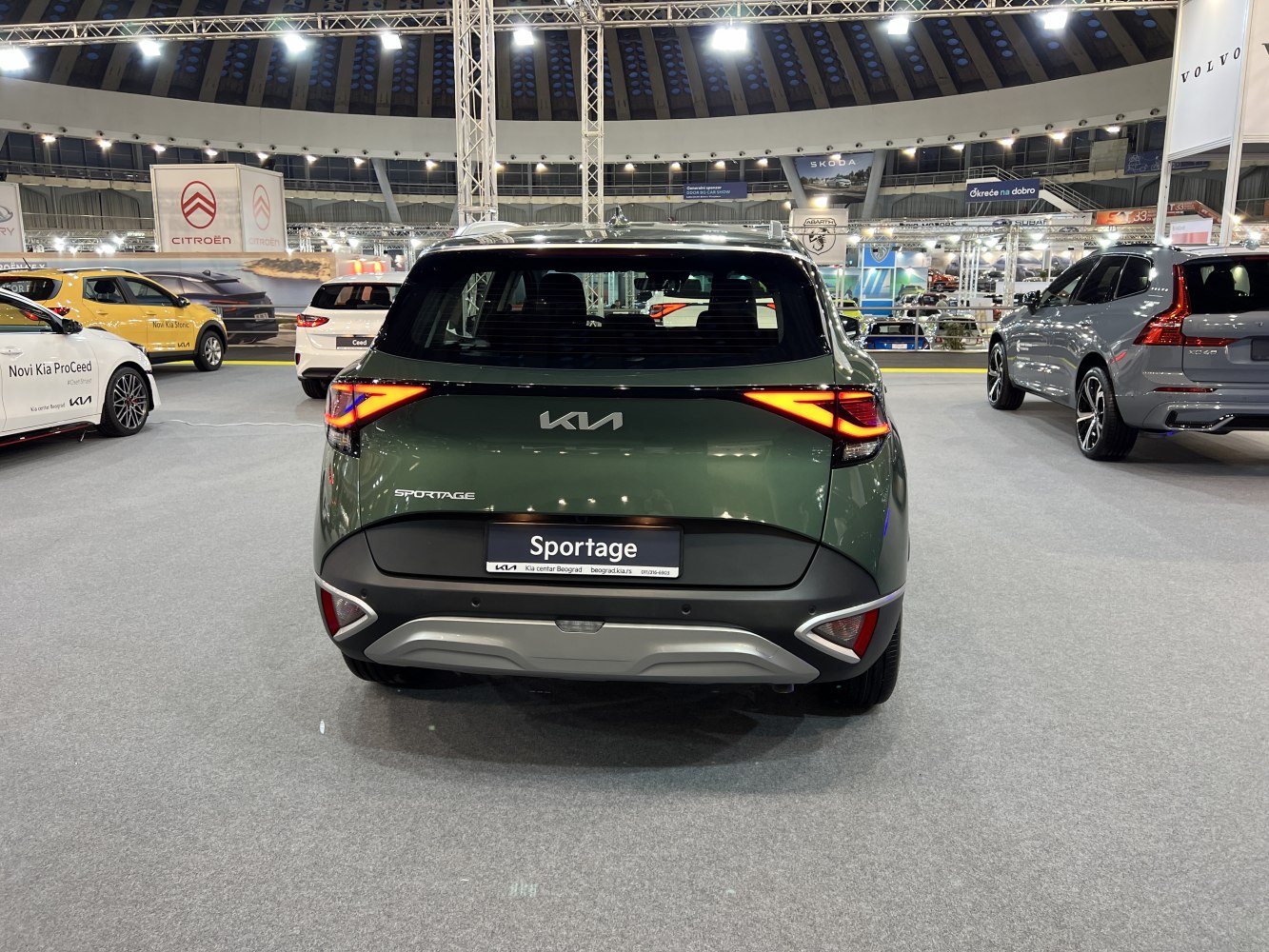 Modern SUV rear with distinctive LED taillights and sleek rear design