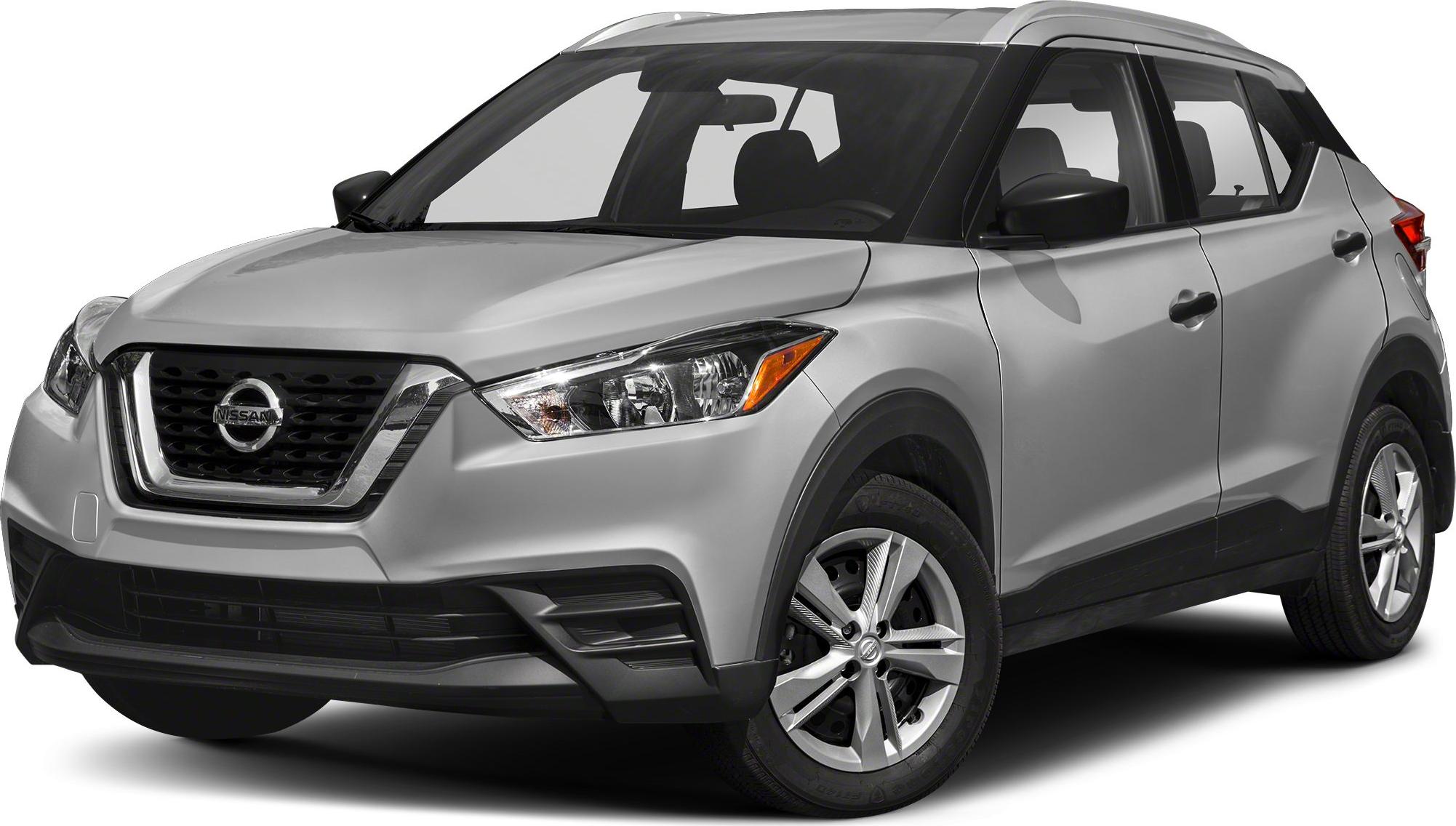 Front side view with sharp headlights and compact SUV body