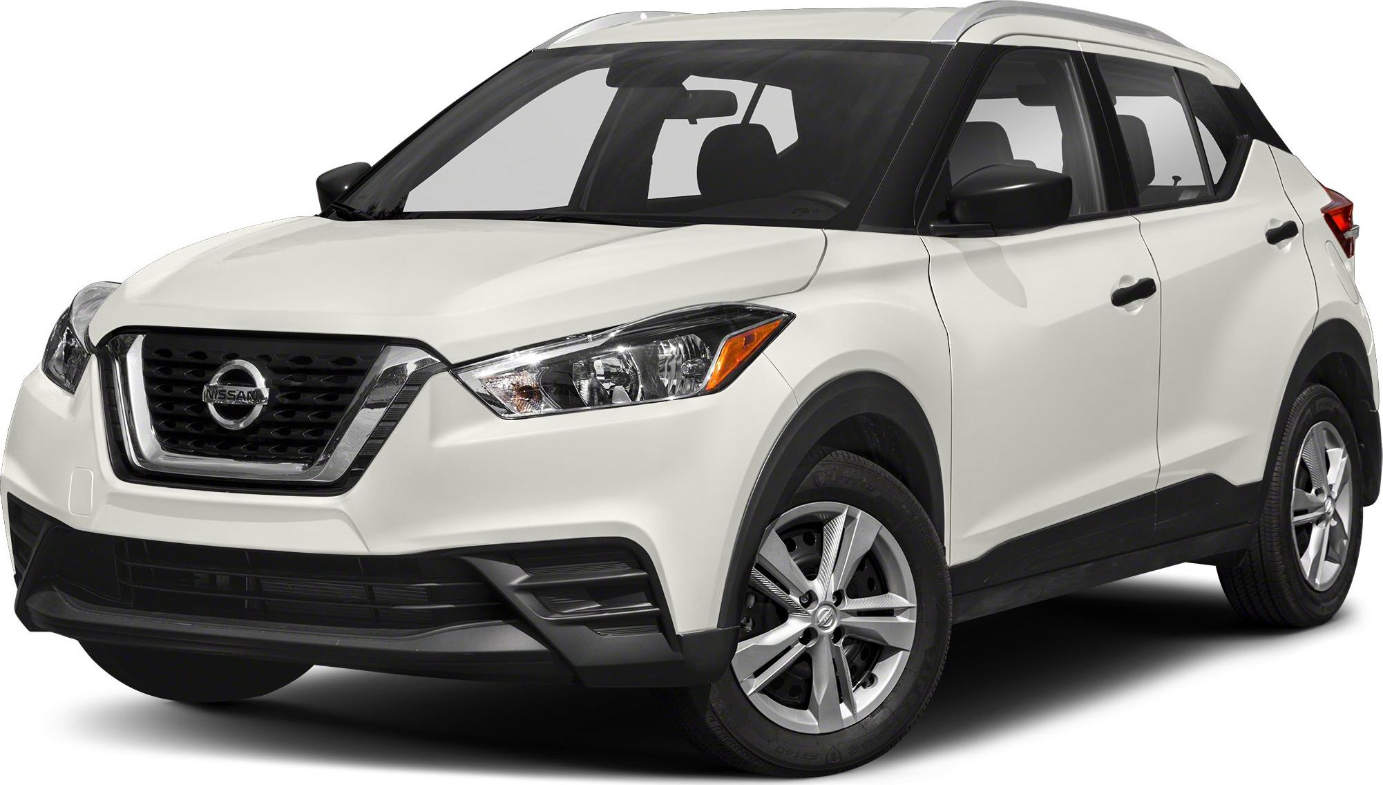 Front-side view of compact crossover SUV with modern design elements