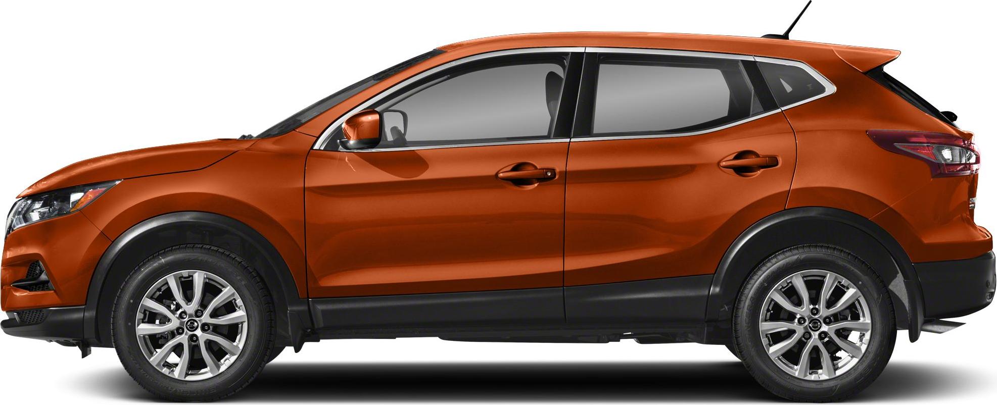 Side profile of a modern compact SUV with alloy wheels