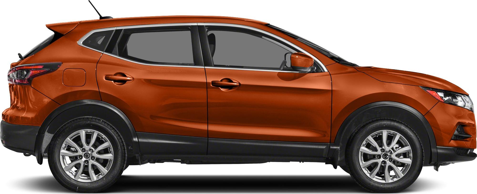 Side profile showing sleek SUV silhouette and alloy wheels
