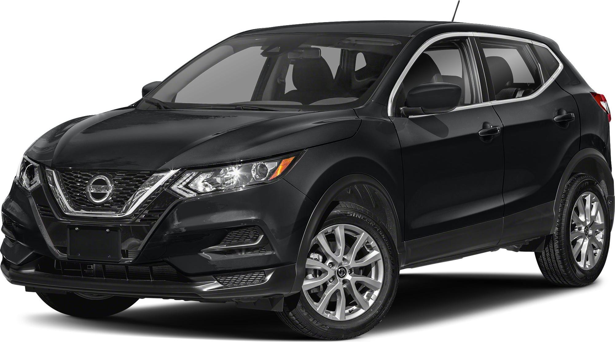 Front view of SUV with LED headlights and sculpted front fascia