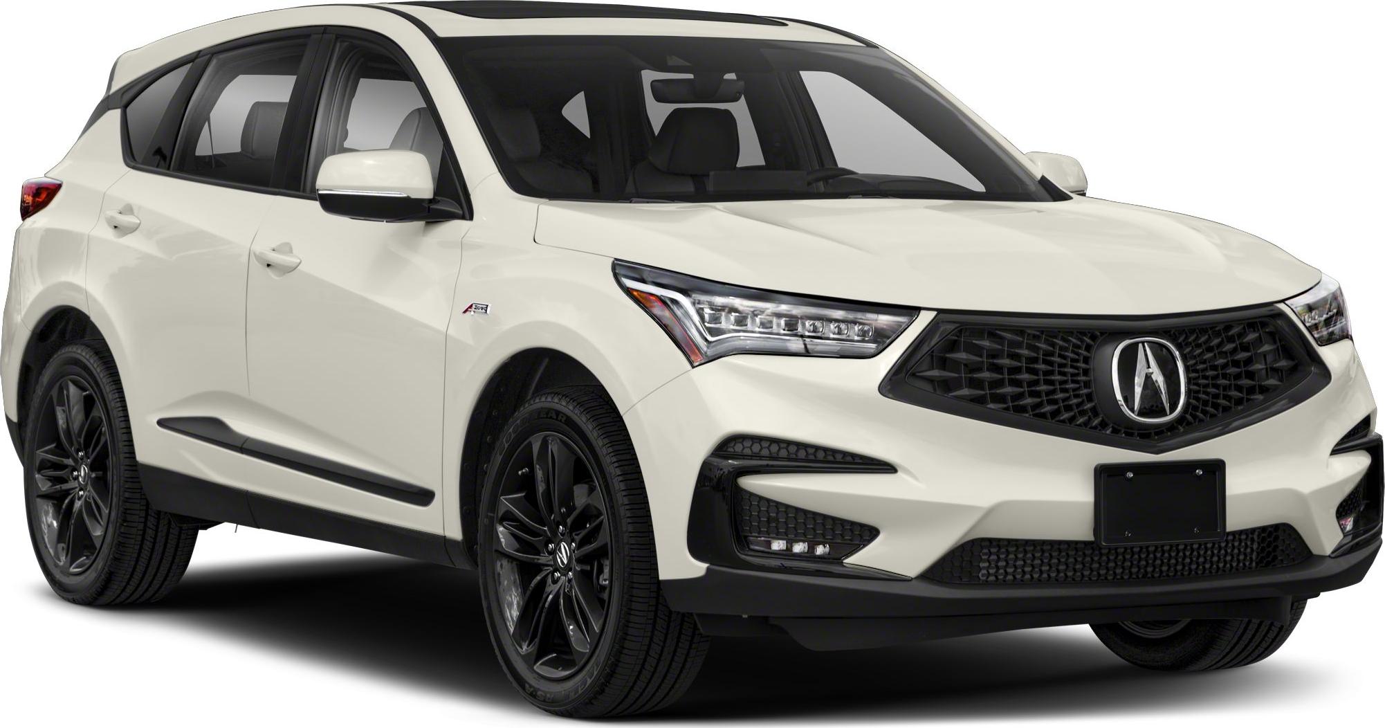 Front three-quarter view with black alloy wheels and LED headlights