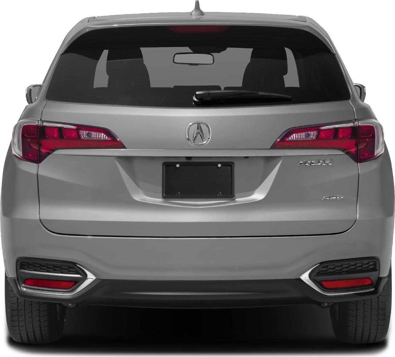 Rear view with LED taillights, dual exhaust outlets, and rear windshield wiper.