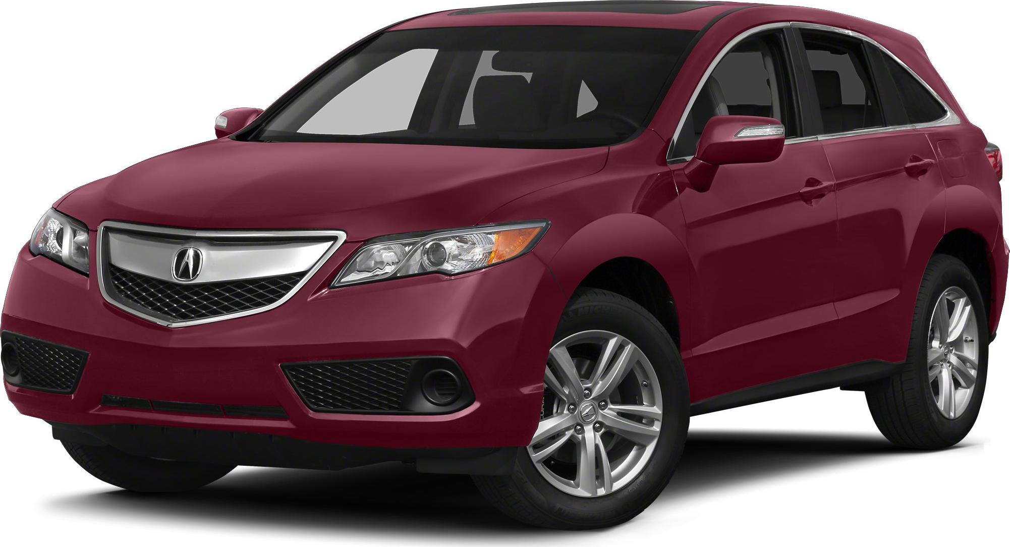 Front three-quarter view of dark red SUV with sleek headlights and alloy wheels