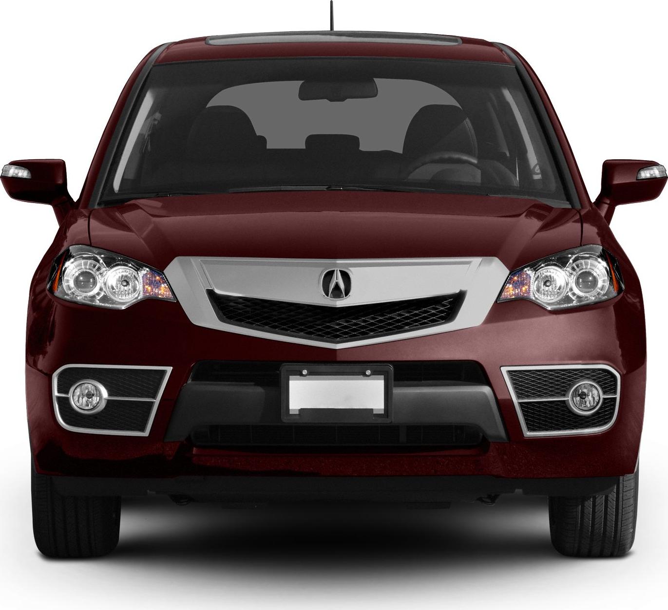 Front view with distinctive headlights, chrome-accented grille, and fog lights