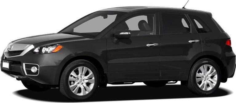 Side profile of a black compact SUV with alloy wheels.