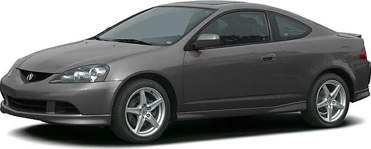 Side view of sleek coupe with alloy wheels