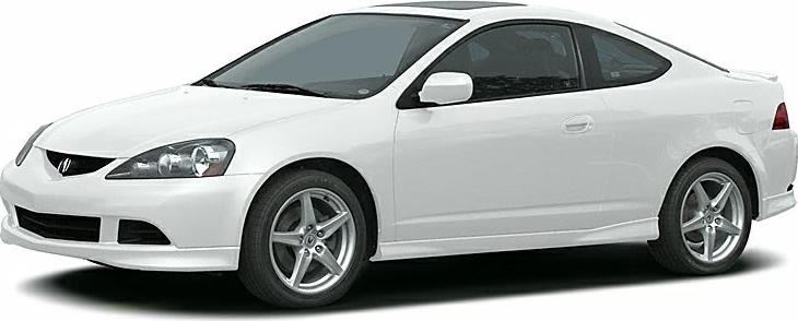 White two-door coupe with alloy wheels and aerodynamic design
