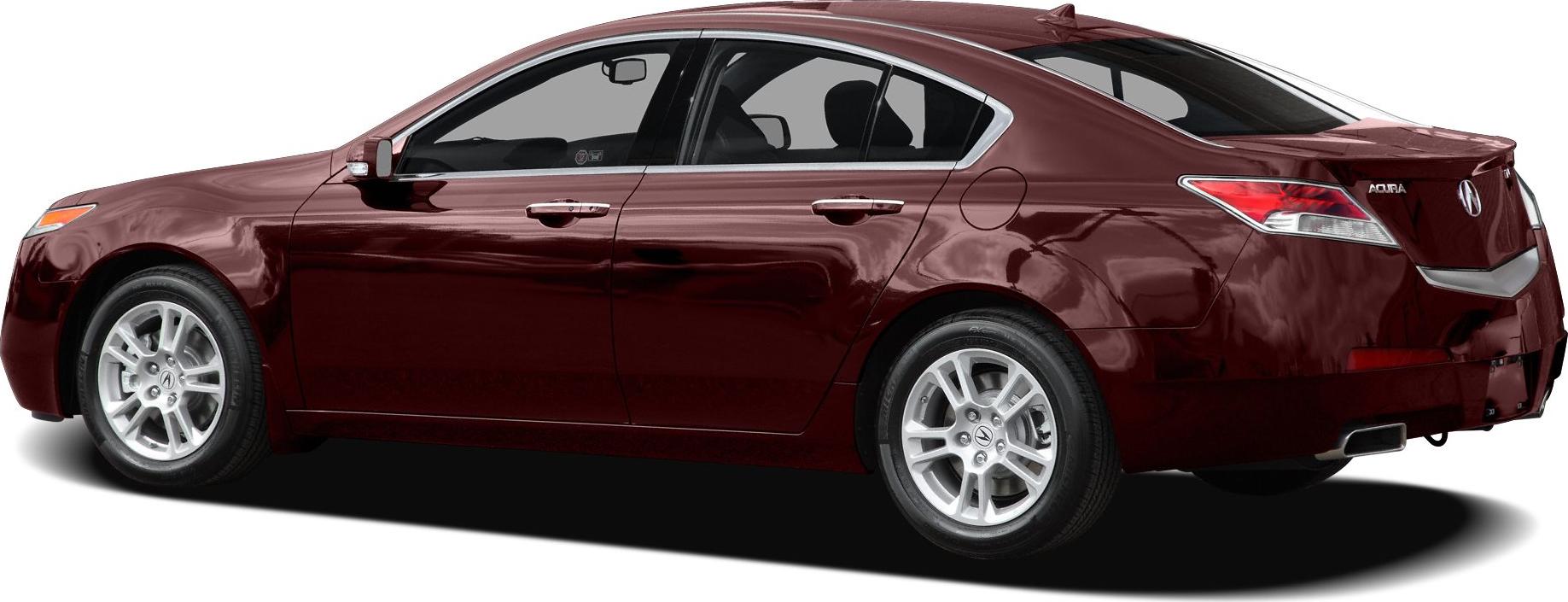 Side profile of sedan with alloy wheels and sleek body design