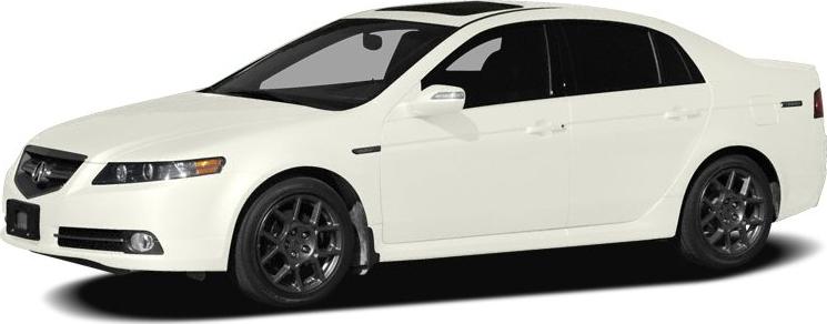 Side profile of a sedan with sunroof and sporty alloy wheels