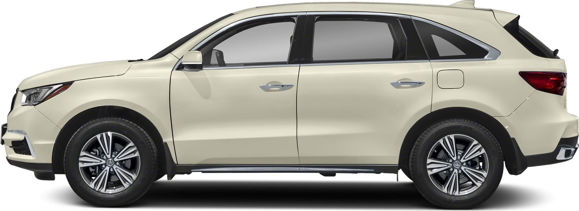 Side profile of SUV with alloy wheels and tinted windows