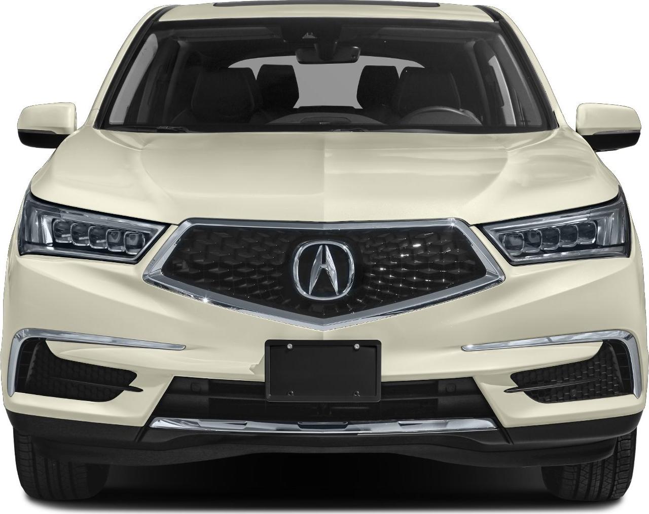 Front grille with Acura emblem and multi-LED headlights.