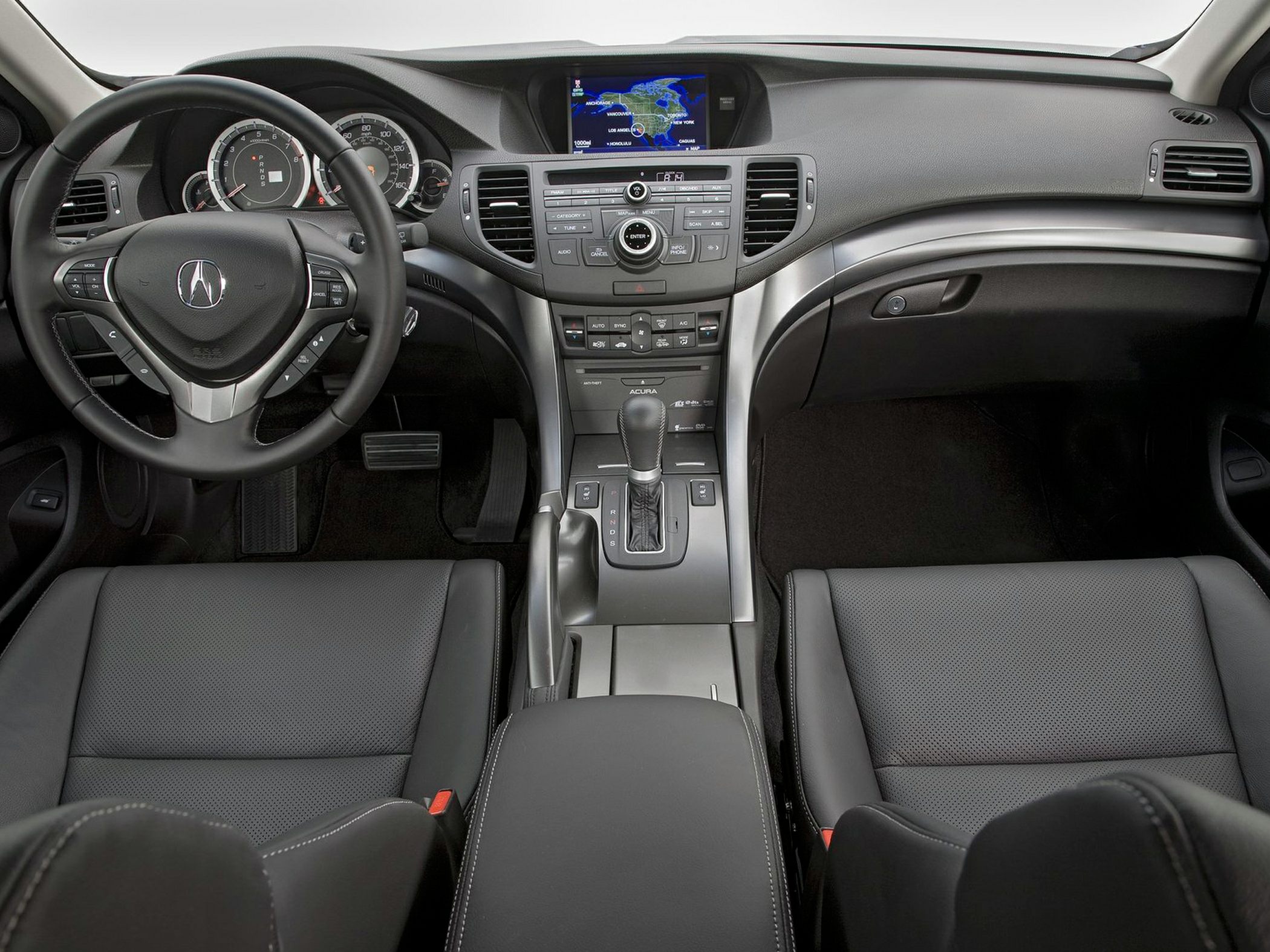 Advanced car dashboard and steering wheel with center console