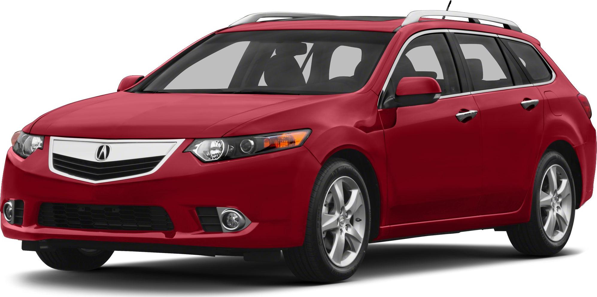 Front side view of a sport wagon with roof rails and alloy wheels