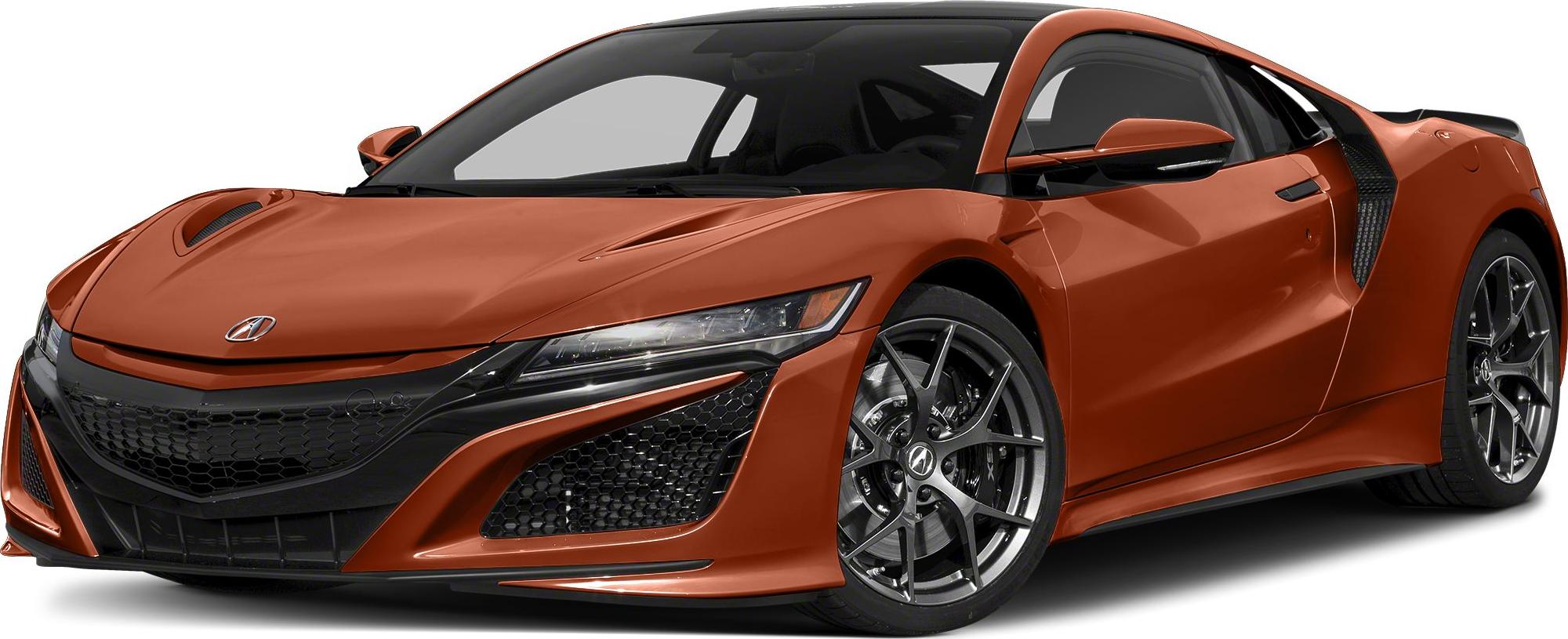 Sporty coupe with angular headlights and multi-spoke alloy wheels