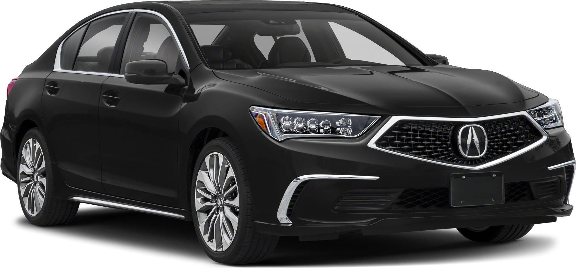 Front grille and jewel eye LED headlights of a luxury sedan