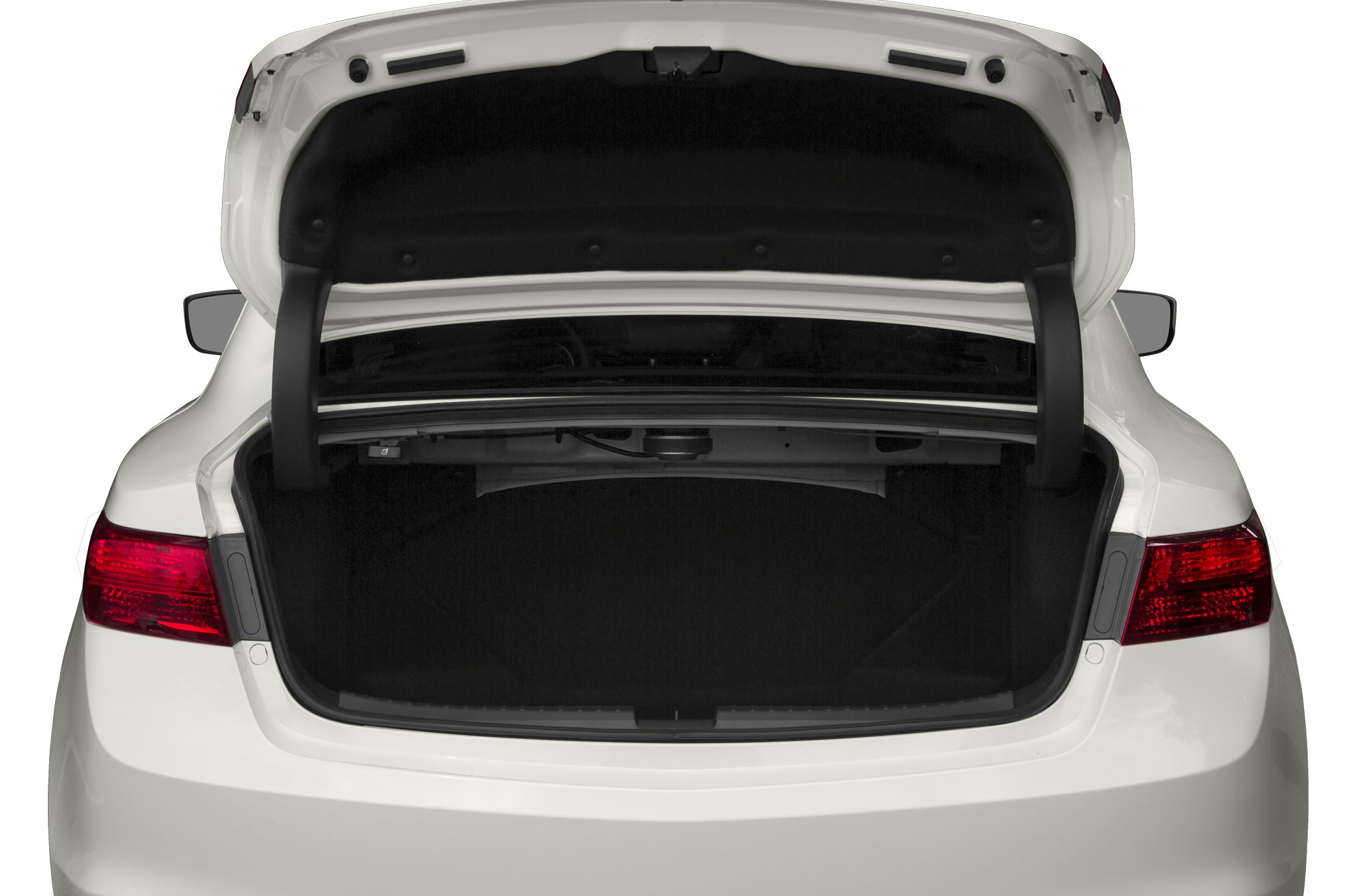 Open trunk showcasing spacious rear cargo area