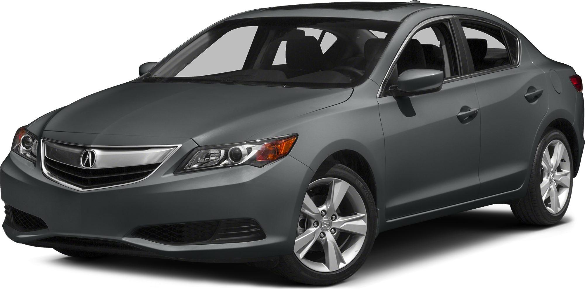 Front angle of a sedan with signature grille and alloy wheels