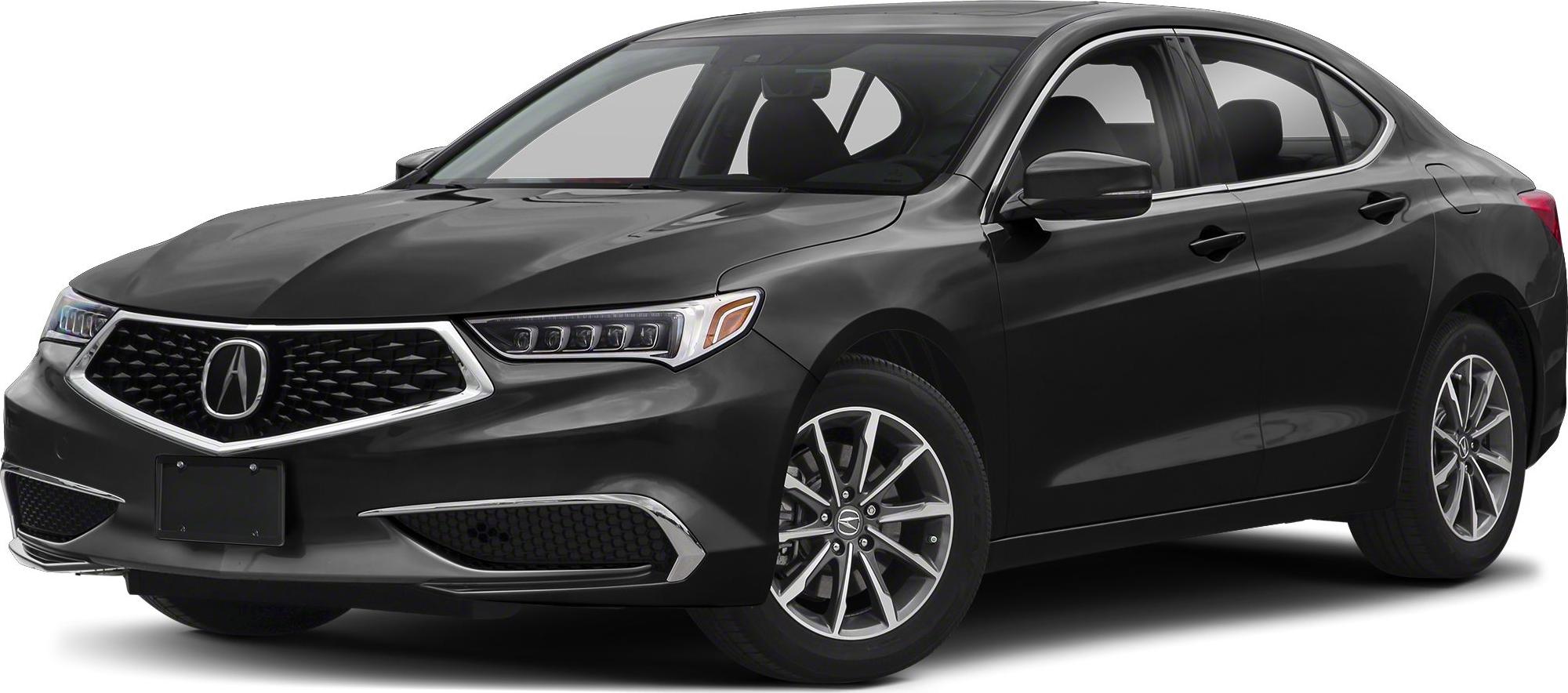 Black sedan with distinctive LED headlights and alloy wheels