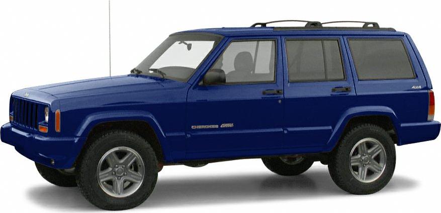 Blue boxy 4x4 SUV with rugged wheels, roof racks, and five-door body.