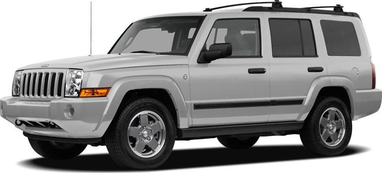 Silver SUV side profile with boxy shape and roof rails