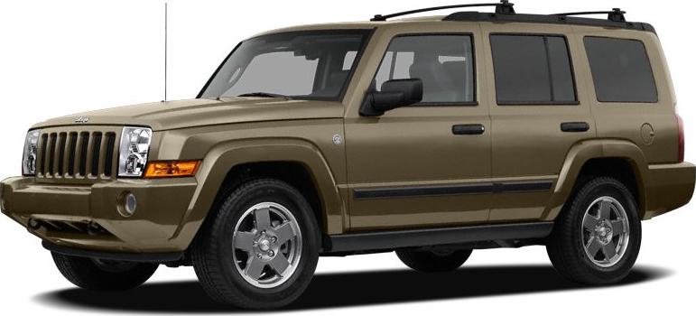 Front side view of 2006 SUV with distinct grille and alloy wheels