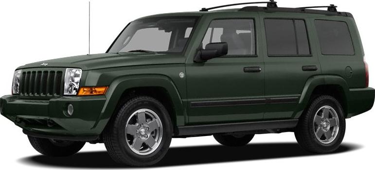 SUV with roof rack and chrome wheels