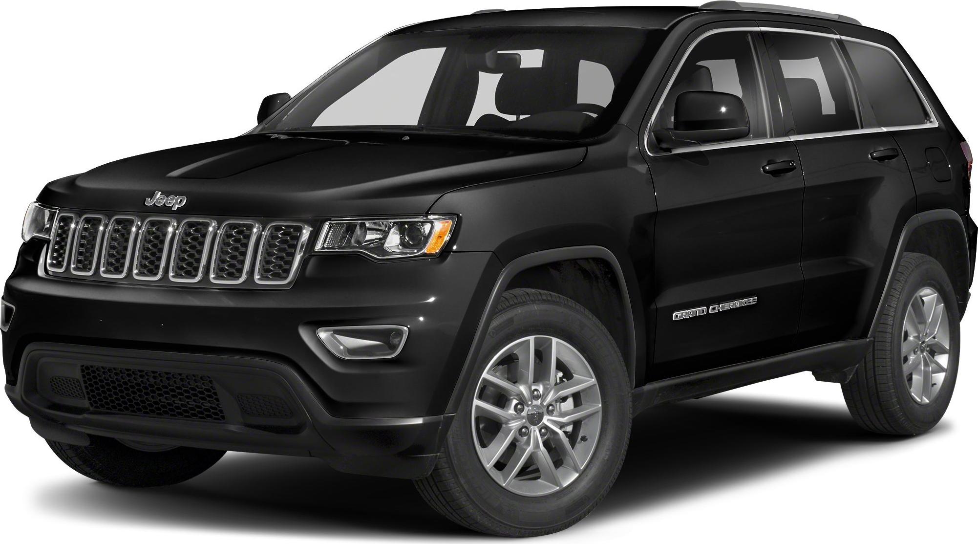 Front grille and headlight design of a black SUV