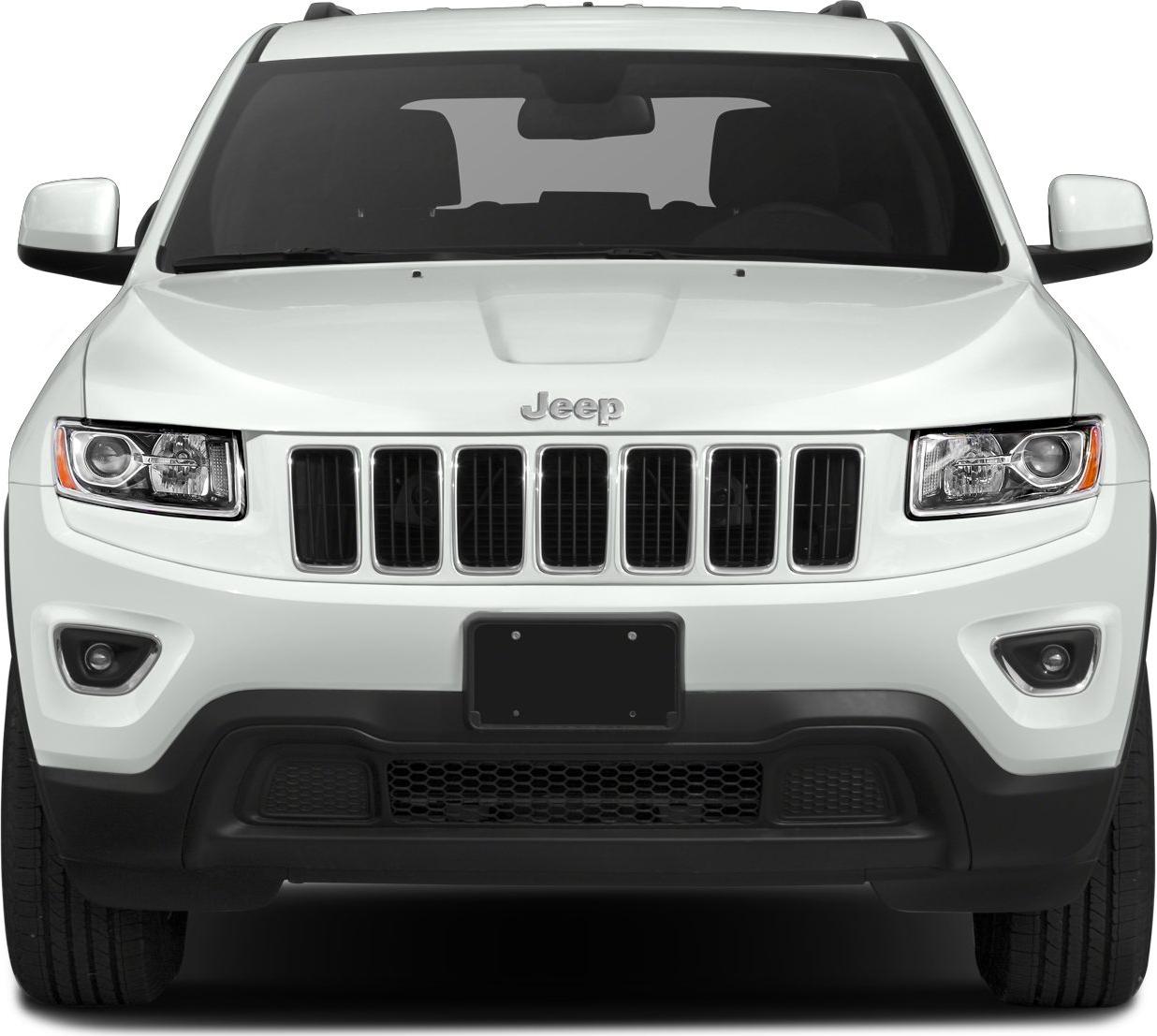 SUV front view with signature grille and headlights