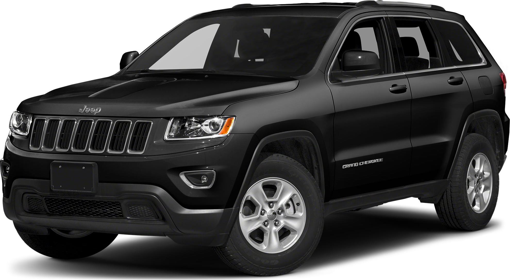 Front side exterior of a black SUV showing headlights and grille.