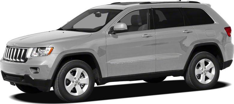 Silver midsize SUV side profile with seven-slot grille and alloy wheels