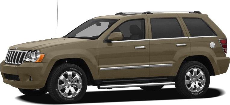 Side profile of a robust SUV with chrome detailing and roof rails
