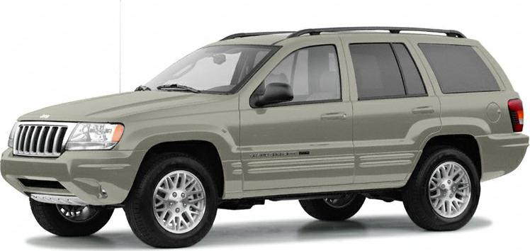 Side profile of a mid-size SUV with alloy wheels and roof rails.