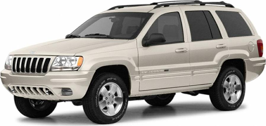 Front side view of an SUV with rugged off-road tires and roof rack.