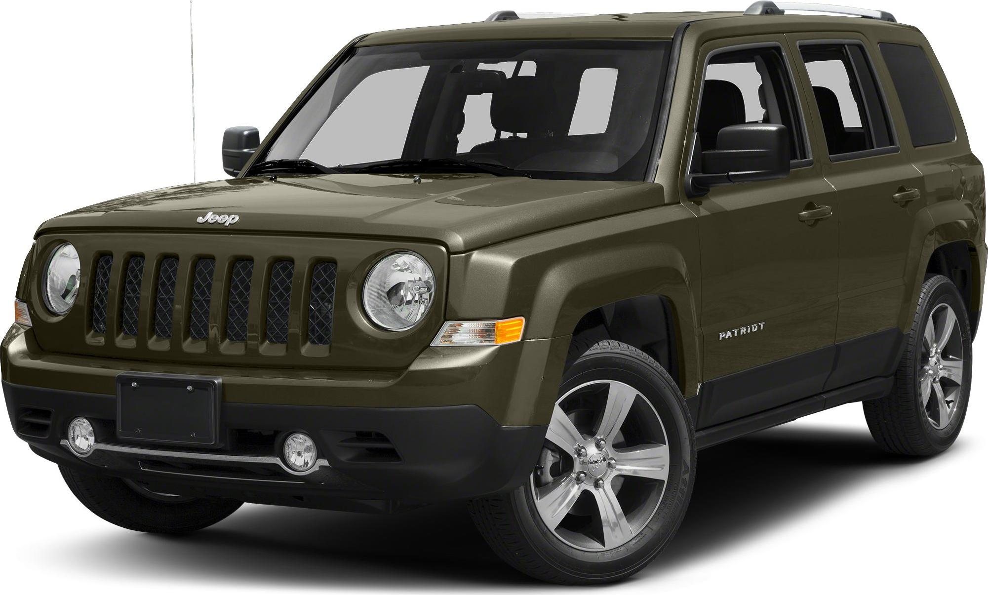 SUV with seven-slot grille and round headlights front three-quarter view