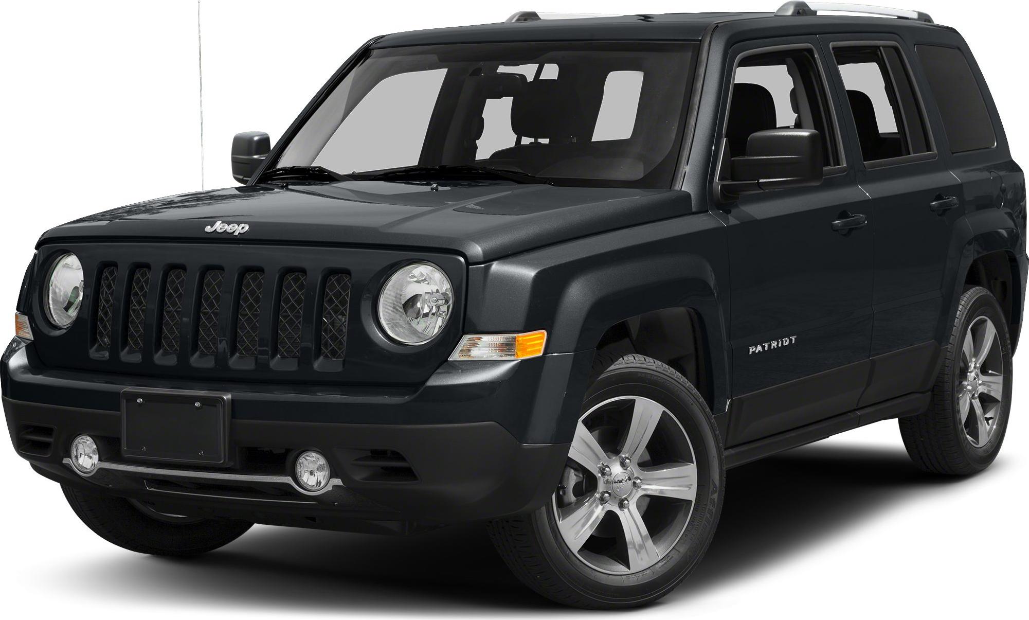 Front view of SUV with seven-slot grille and alloy wheels