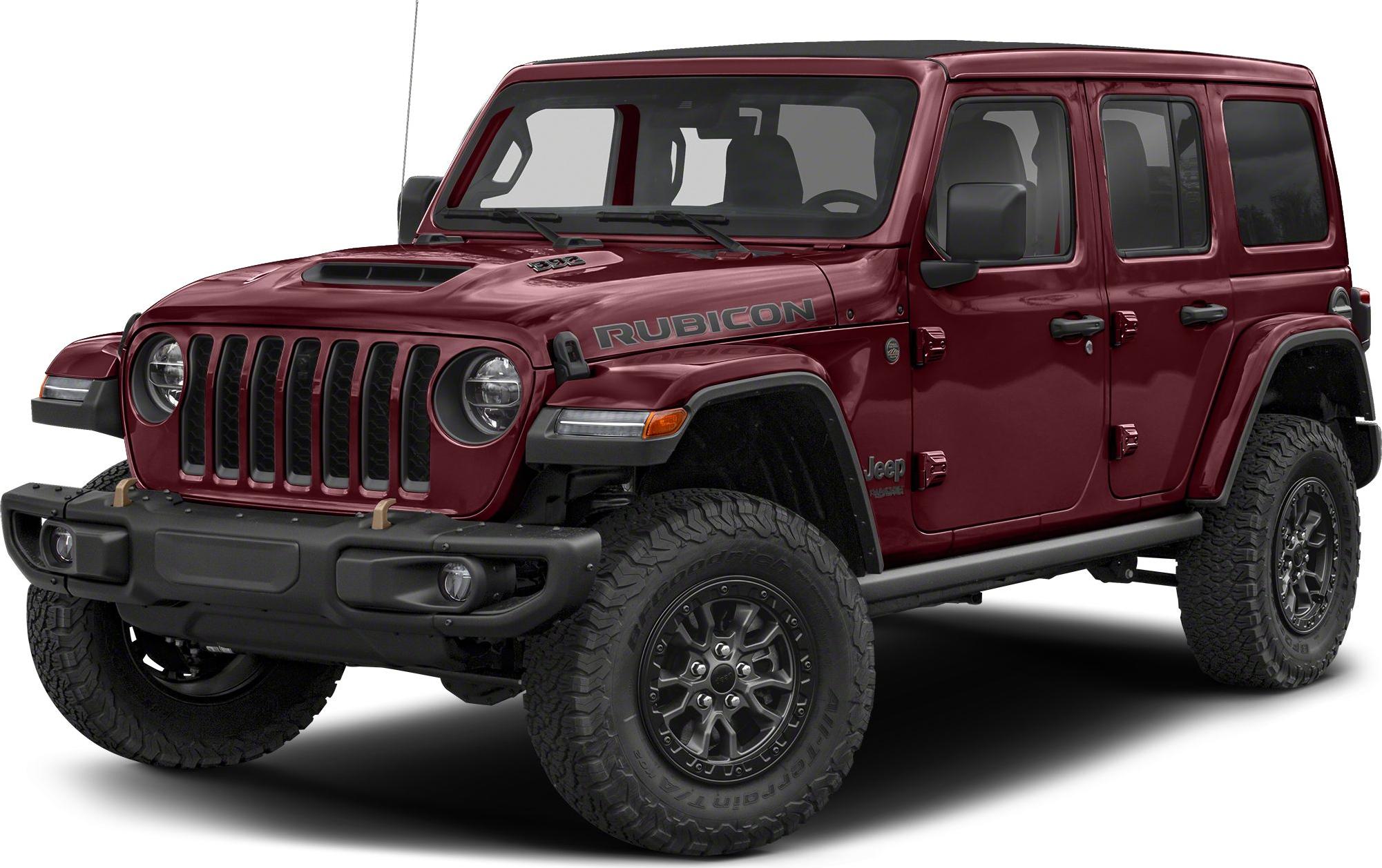 Rugged off-road SUV with seven-slot grille and heavy-duty tires
